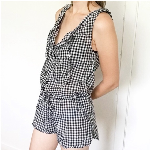 J. Crew Pants - J Crew Gingham romper J. Crew Pants - J Crew Gingham romper